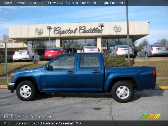 2006 Chevrolet Colorado LT Crew Cab in Superior Blue Metallic