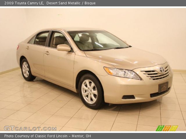 2009 Toyota Camry LE in Desert Sand Metallic