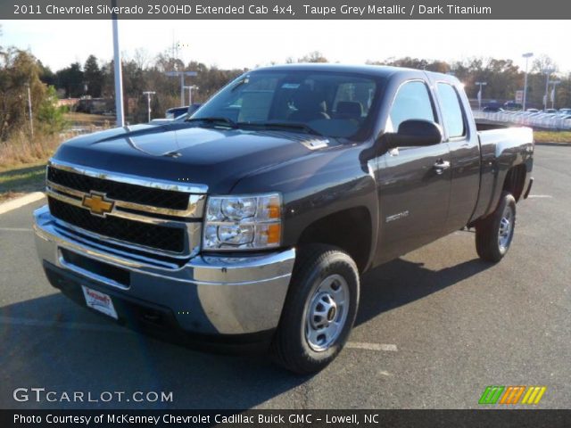 2011 Chevrolet Silverado 2500HD Extended Cab 4x4 in Taupe Grey Metallic