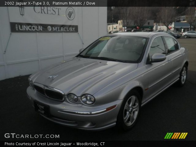 2002 Jaguar X-Type 3.0 in Platinum Metallic