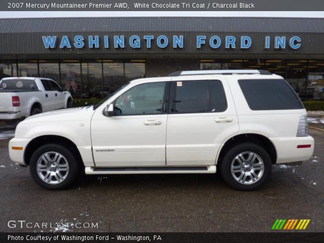 2007 Mercury Mountaineer Premier AWD in White Chocolate Tri Coat