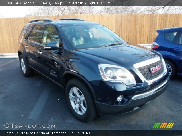 2008 GMC Acadia SLT AWD in Deep Blue Metallic