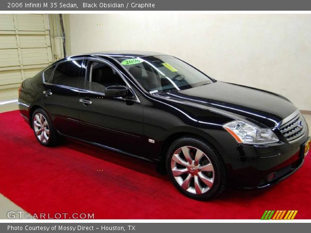 2006 Infiniti M 35 Sedan in Black Obsidian