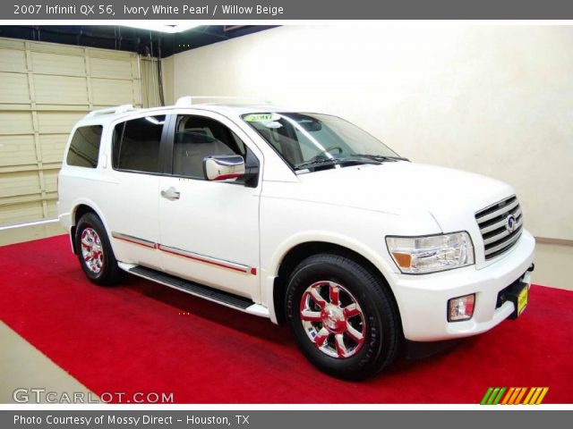 2007 Infiniti QX 56 in Ivory White Pearl
