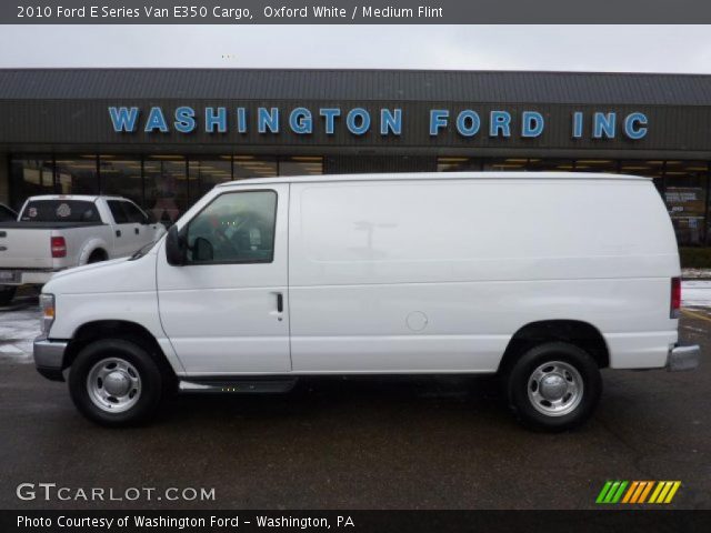2010 Ford E Series Van E350 Cargo in Oxford White