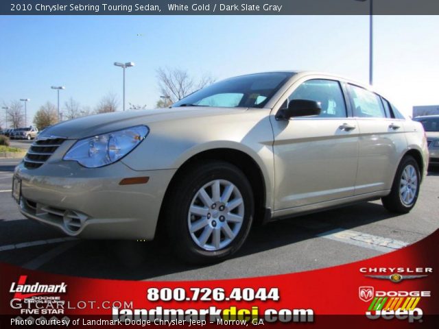 2010 Chrysler Sebring Touring Sedan in White Gold