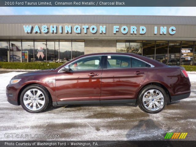 2010 Ford Taurus Limited in Cinnamon Red Metallic