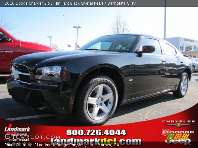 2010 Dodge Charger 3.5L in Brilliant Black Crystal Pearl