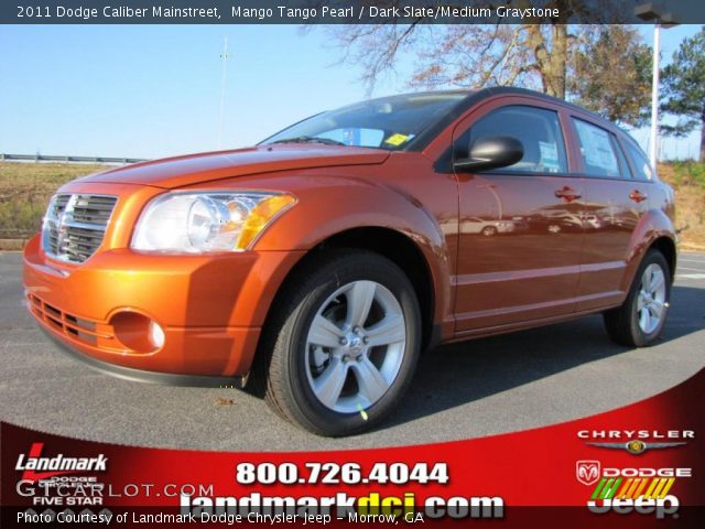 2011 Dodge Caliber Mainstreet in Mango Tango Pearl