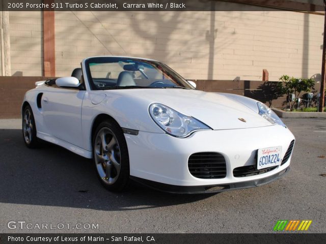 2005 Porsche 911 Turbo S Cabriolet in Carrara White