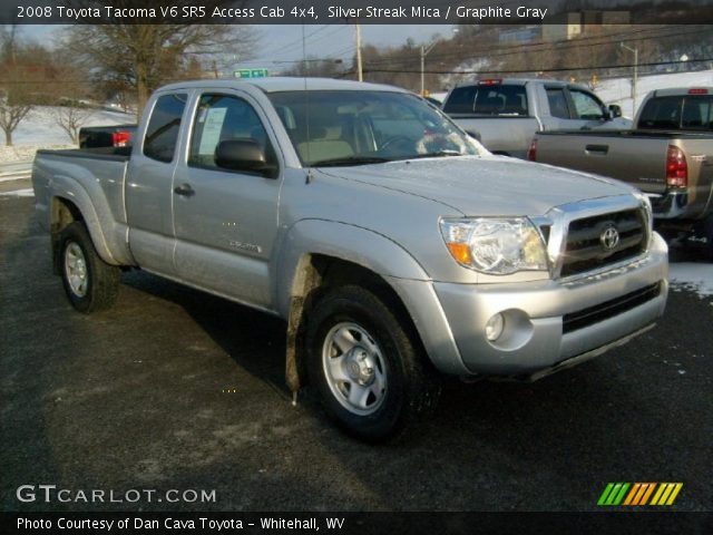2008 Toyota Tacoma V6 SR5 Access Cab 4x4 in Silver Streak Mica