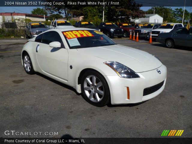 2004 Nissan 350Z Touring Coupe in Pikes Peak White Pearl
