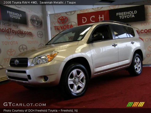 2008 Toyota RAV4 4WD in Savannah Metallic