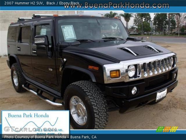 2007 Hummer H2 SUV in Black