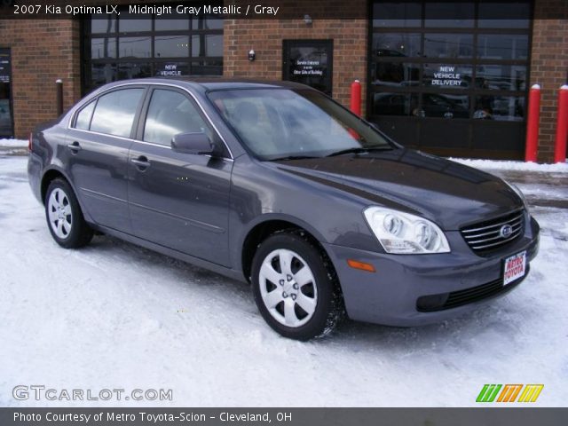 2007 Kia Optima LX in Midnight Gray Metallic