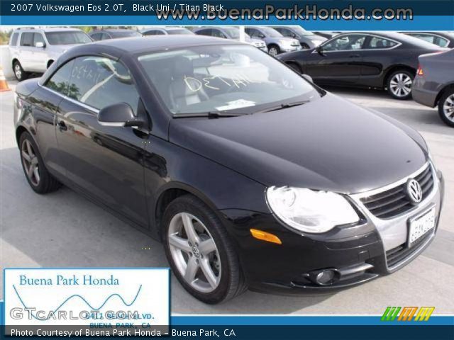 2007 Volkswagen Eos 2.0T in Black Uni
