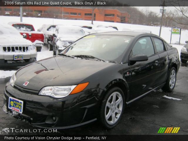 2006 Saturn ION Red Line Quad Coupe in Black Onyx