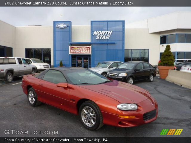 2002 Chevrolet Camaro Z28 Coupe in Sunset Orange Metallic