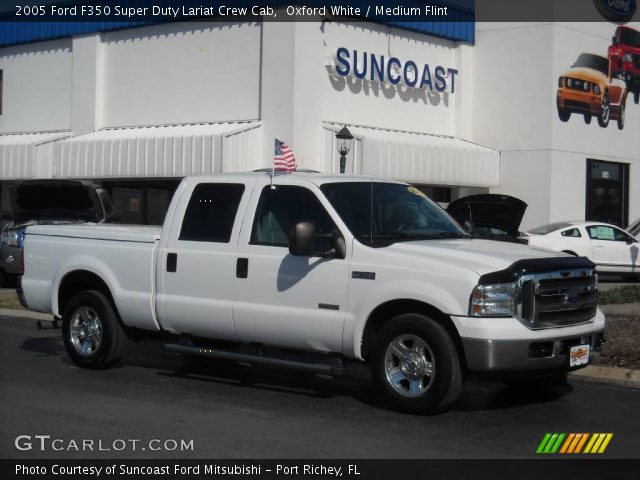 2005 Ford F350 Super Duty Lariat Crew Cab in Oxford White