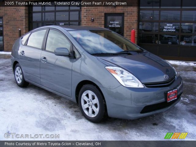 2005 Toyota Prius Hybrid in Tideland Gray Green Pearl