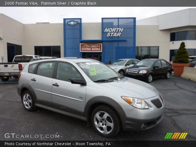 2006 Pontiac Vibe  in Platinum Silver