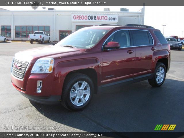 2011 GMC Terrain SLE in Merlot Jewel Metallic
