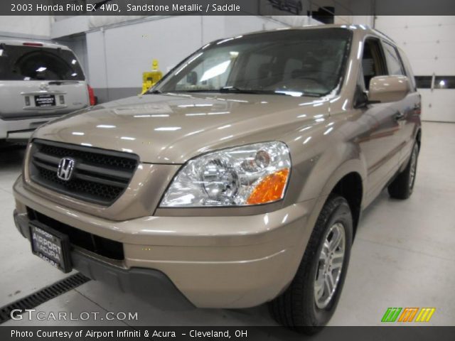 2003 Honda Pilot EX 4WD in Sandstone Metallic