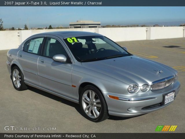 2007 Jaguar X-Type 3.0 in Liquid Silver Metallic
