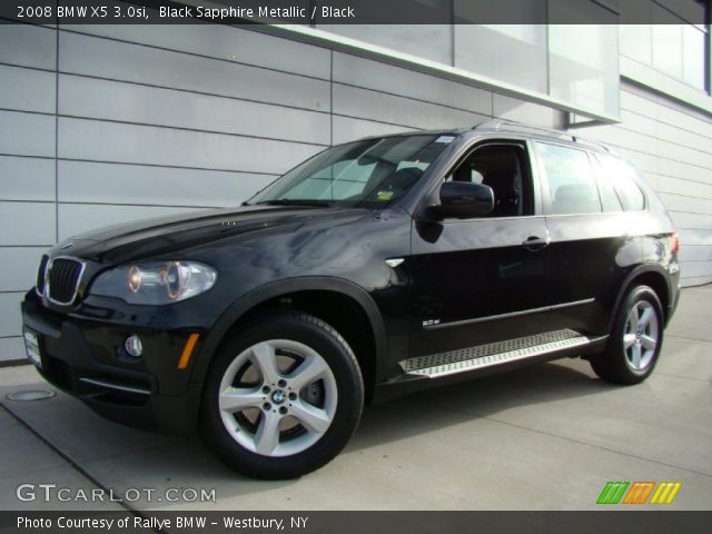 2008 BMW X5 3.0si in Black Sapphire Metallic