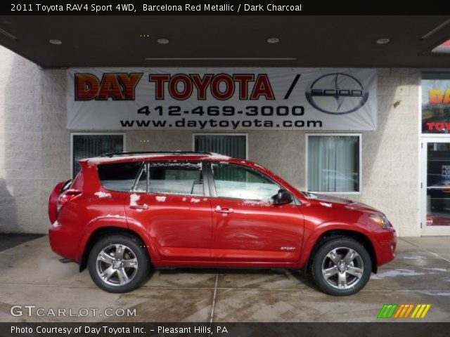 2011 Toyota RAV4 Sport 4WD in Barcelona Red Metallic
