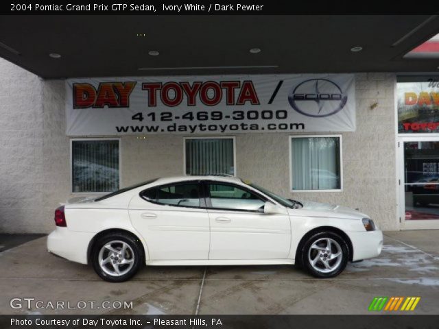 2004 Pontiac Grand Prix GTP Sedan in Ivory White