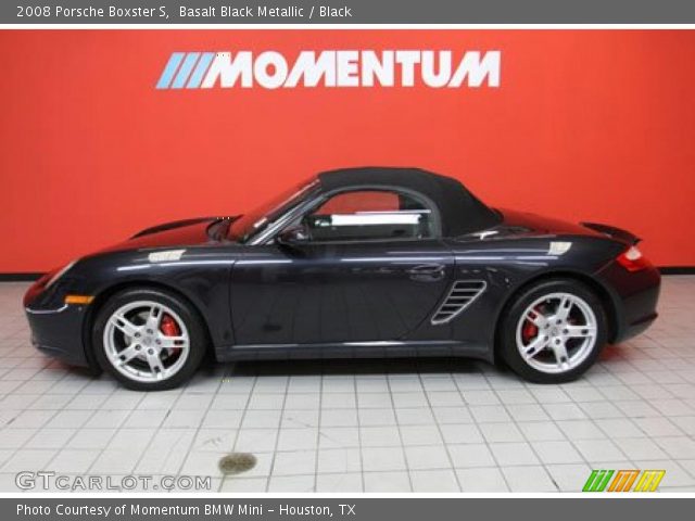 2008 Porsche Boxster S in Basalt Black Metallic