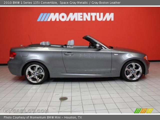 2010 BMW 1 Series 135i Convertible in Space Gray Metallic