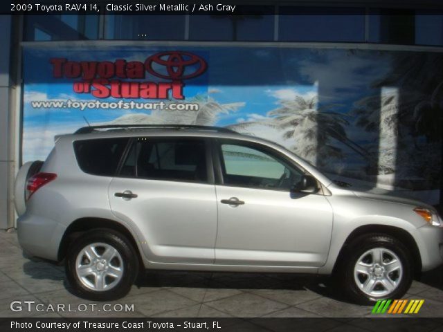 2009 Toyota RAV4 I4 in Classic Silver Metallic