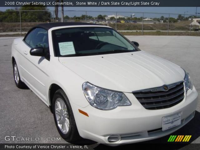 2008 Chrysler Sebring LX Convertible in Stone White