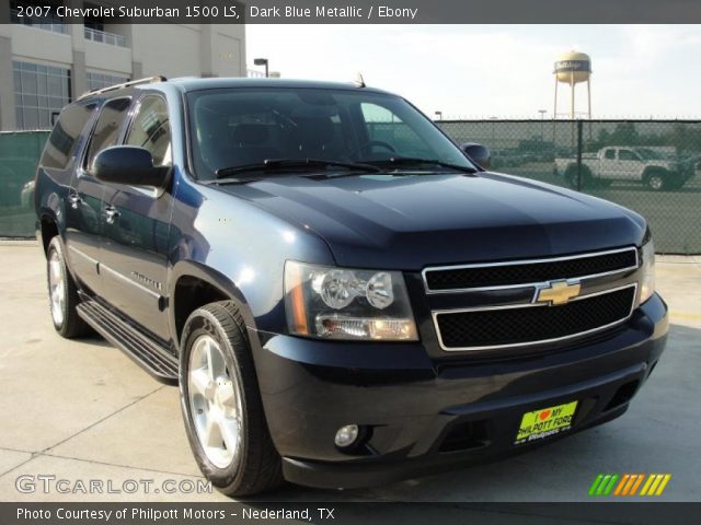 2007 Chevrolet Suburban 1500 LS in Dark Blue Metallic