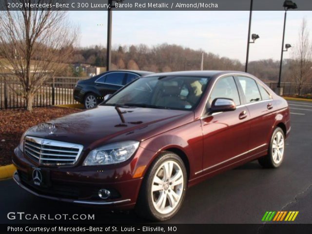 2009 Mercedes-Benz C 300 Luxury in Barolo Red Metallic