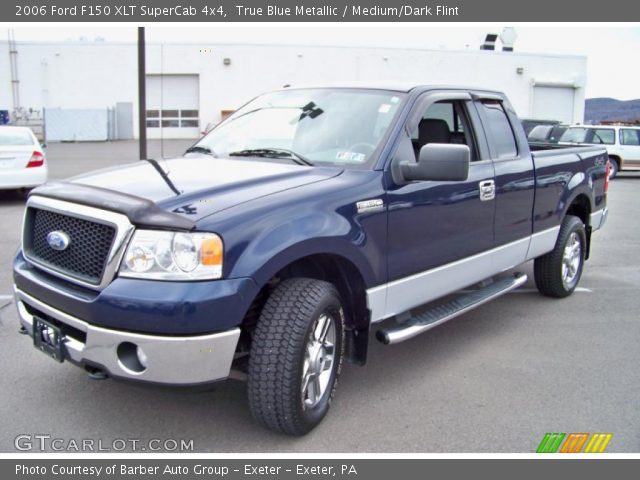 2006 Ford F150 XLT SuperCab 4x4 in True Blue Metallic