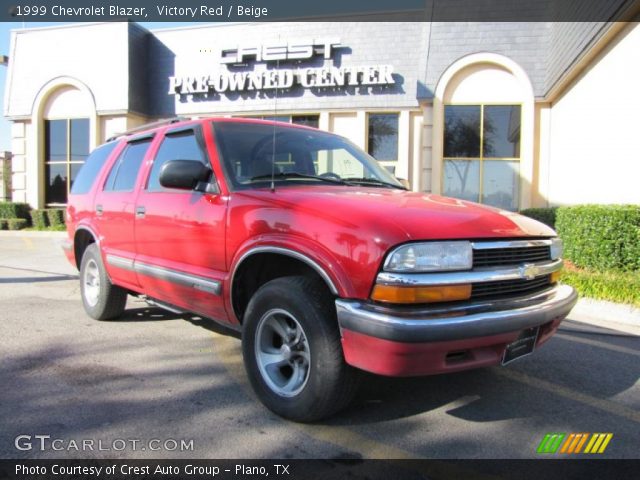 1999 Chevrolet Blazer  in Victory Red