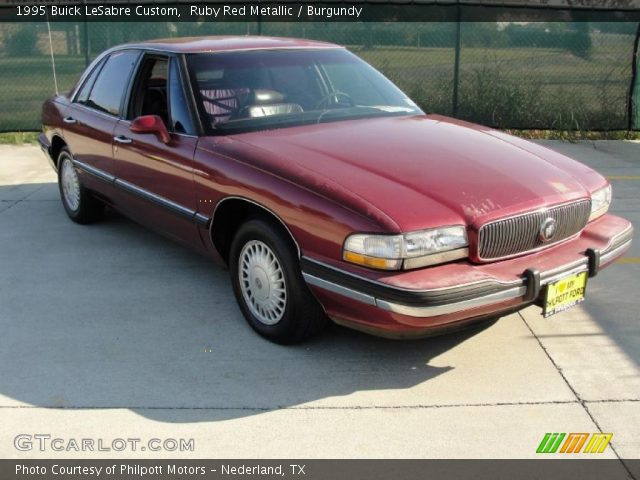 1995 Buick LeSabre Custom in Ruby Red Metallic