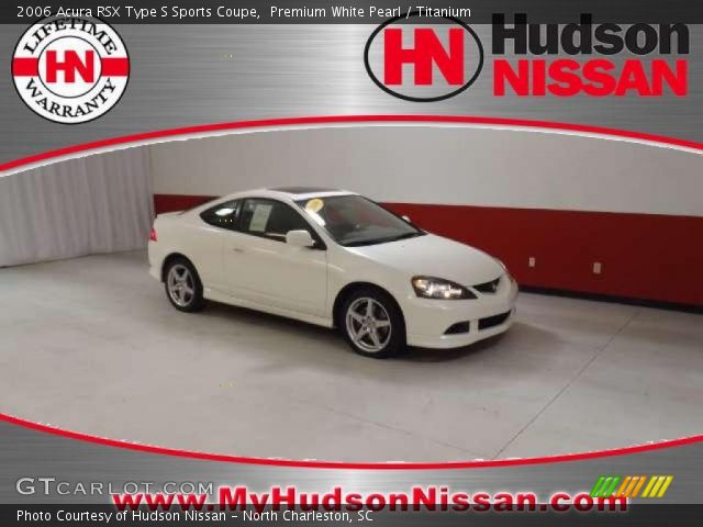 2006 Acura RSX Type S Sports Coupe in Premium White Pearl