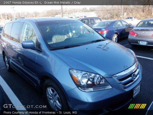 2007 Honda Odyssey EX-L in Ocean Mist Metallic