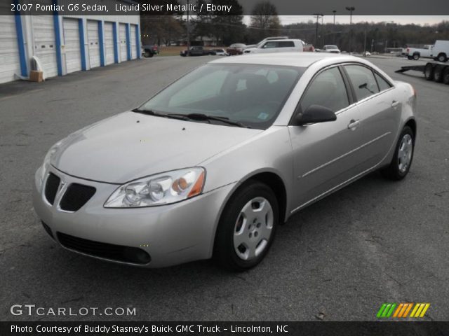 2007 Pontiac G6 Sedan in Liquid Silver Metallic