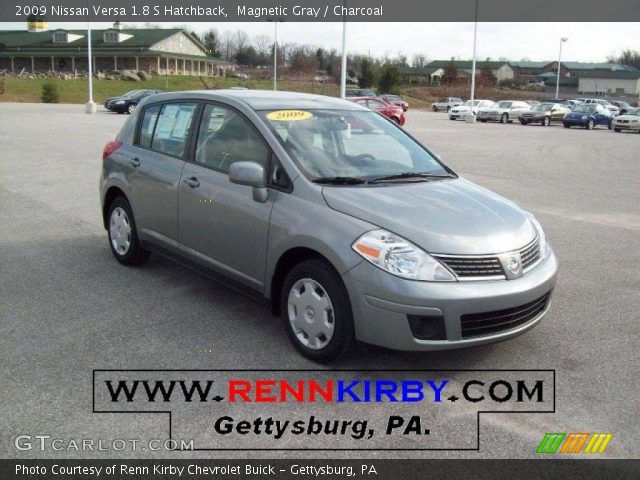 2009 Nissan Versa 1.8 S Hatchback in Magnetic Gray