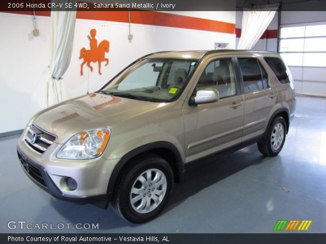 2006 Honda CR-V SE 4WD in Sahara Sand Metallic