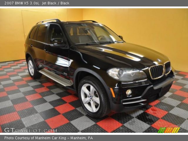 2007 BMW X5 3.0si in Jet Black
