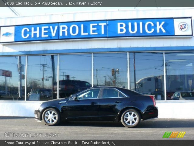 2009 Cadillac CTS 4 AWD Sedan in Black Raven