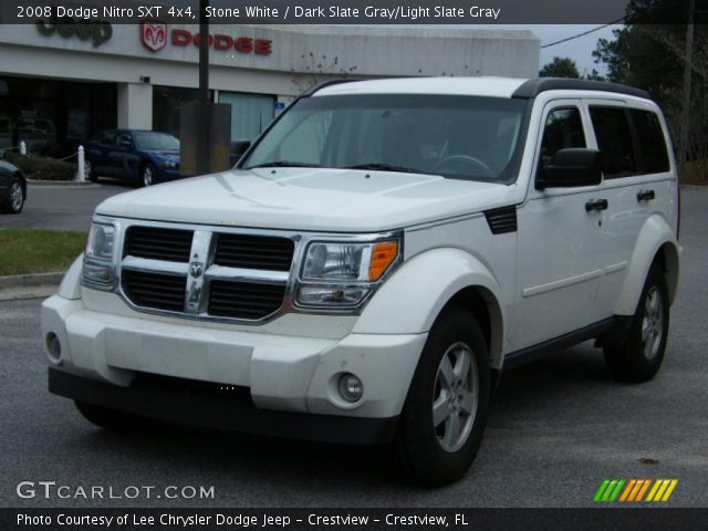2008 Dodge Nitro SXT 4x4 in Stone White