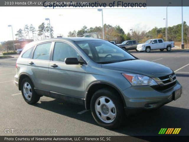 2010 Honda CR-V LX in Opal Sage Metallic