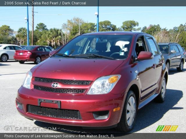 2006 Scion xA  in Salsa Red Pearl